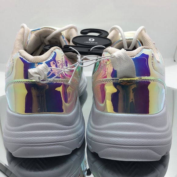 Iridescent Starship 🌟 Yoga Mat Comfort Cushioned Bounce Color Changing Sneakers - Picture 8 of 15